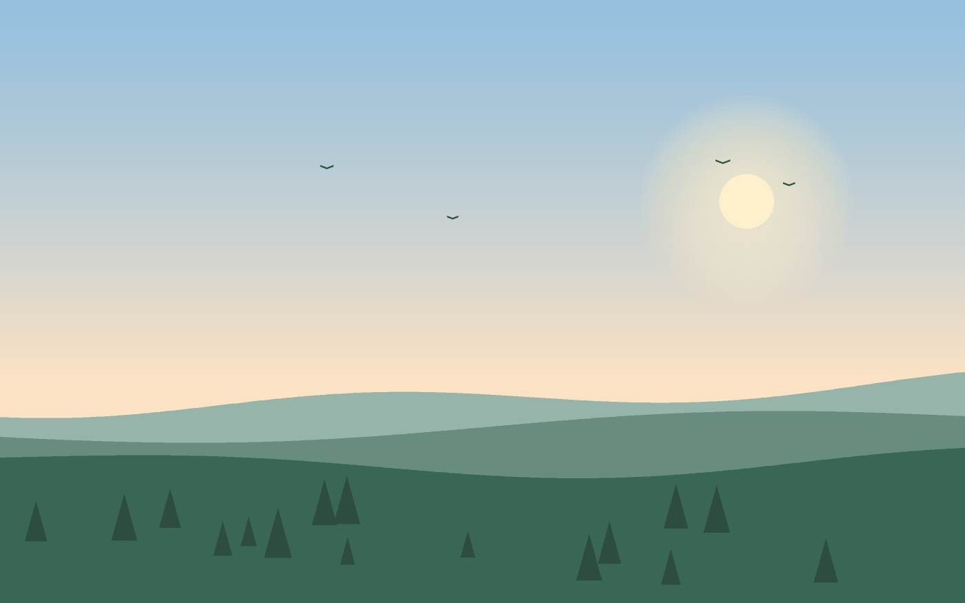 Landskabsillustration