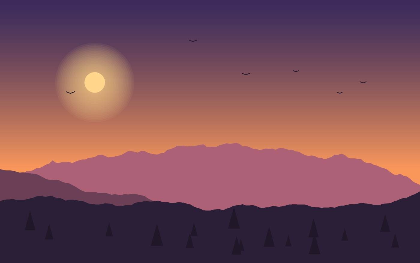 Landskabsillustration
