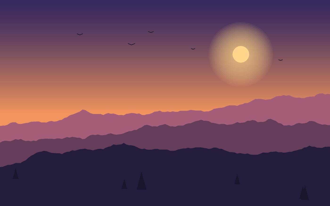 Landskabsillustration
