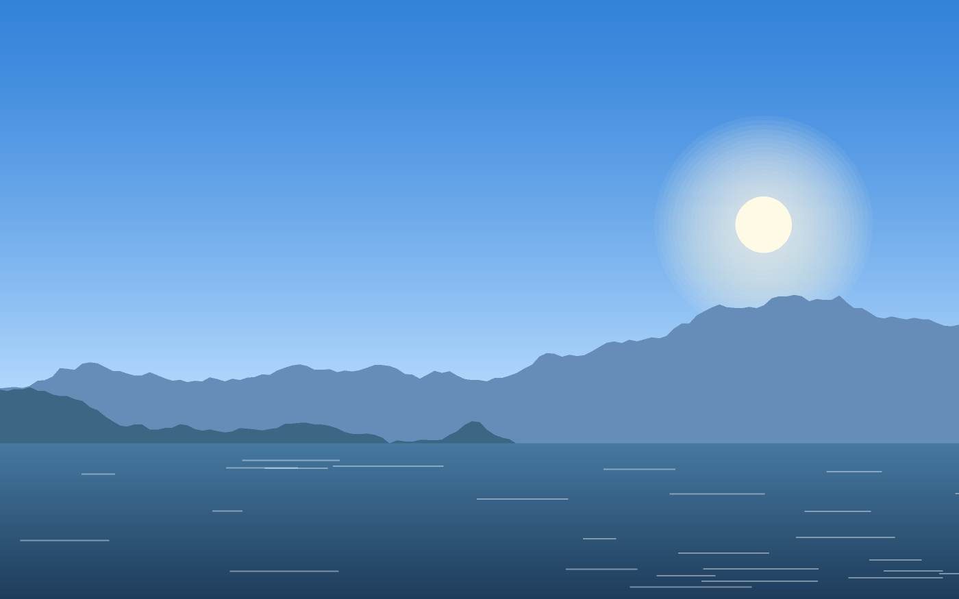 Ilustración de un paisaje