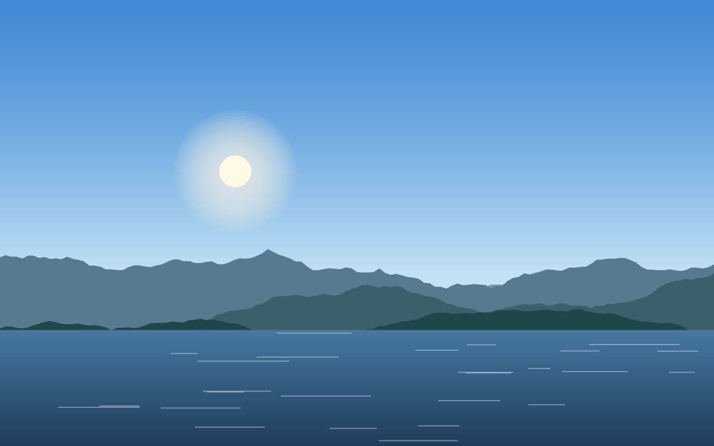 Illustration de paysage