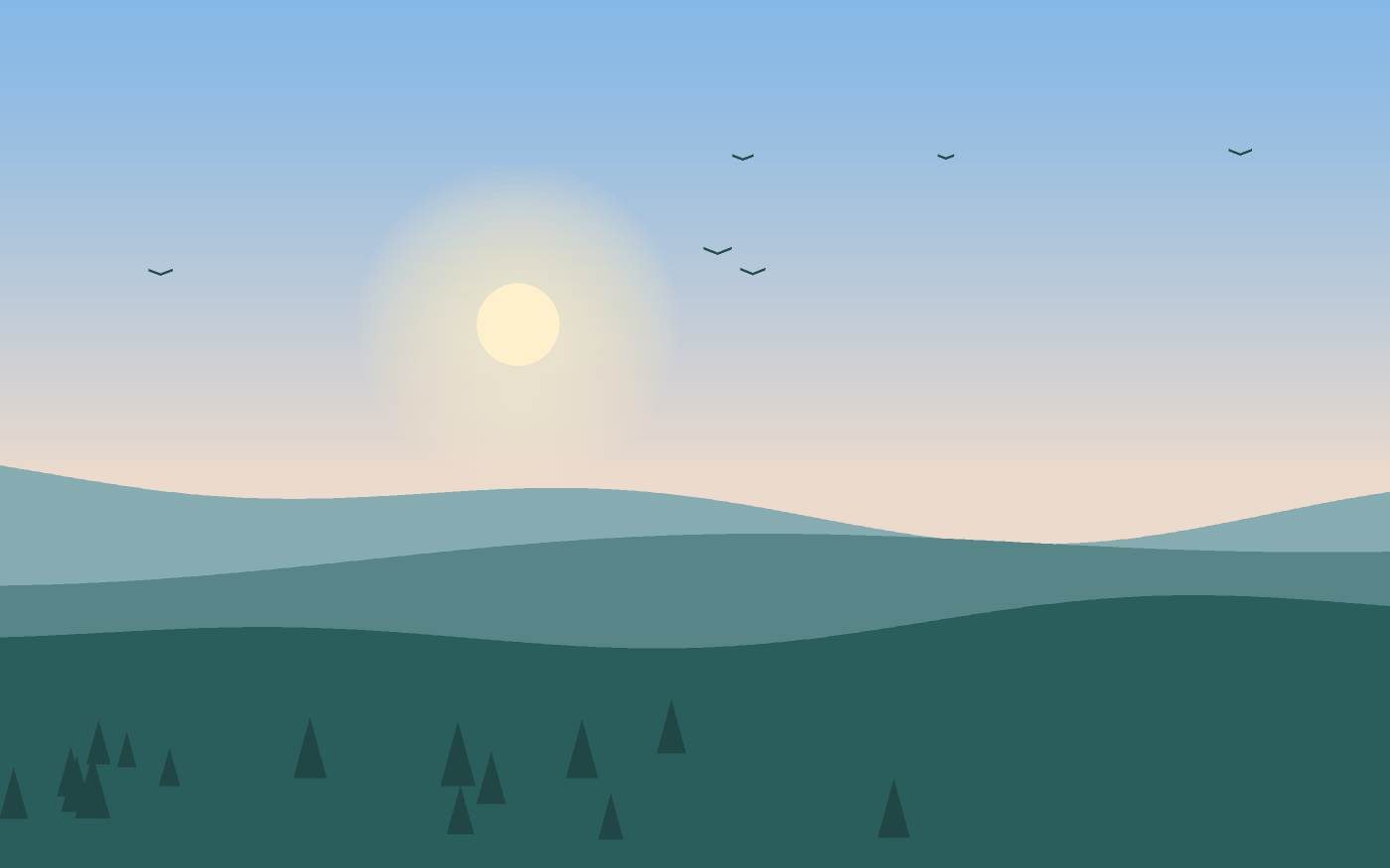 Landscape illustration