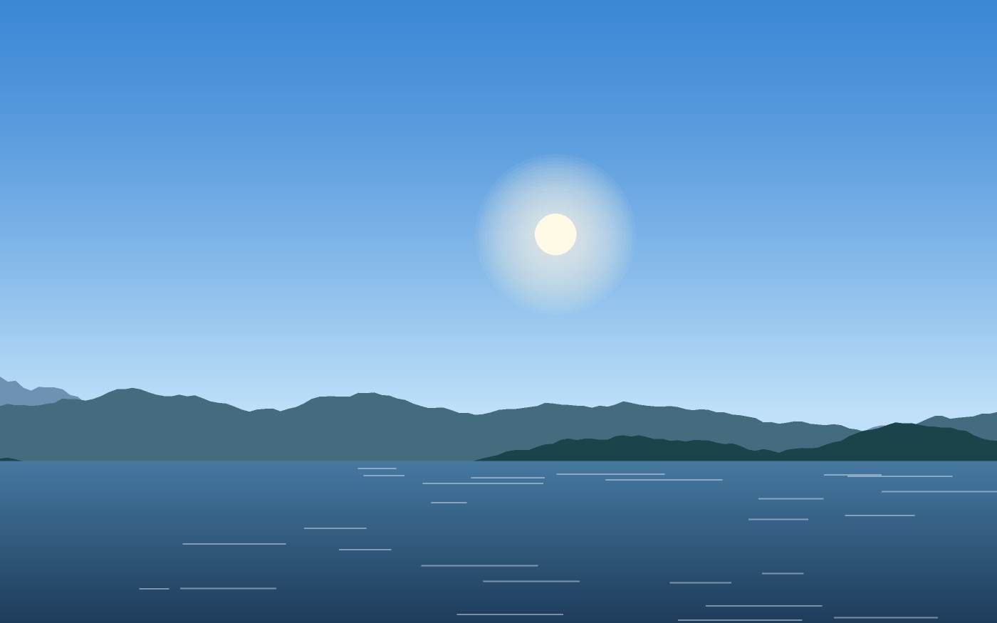Landscape illustration